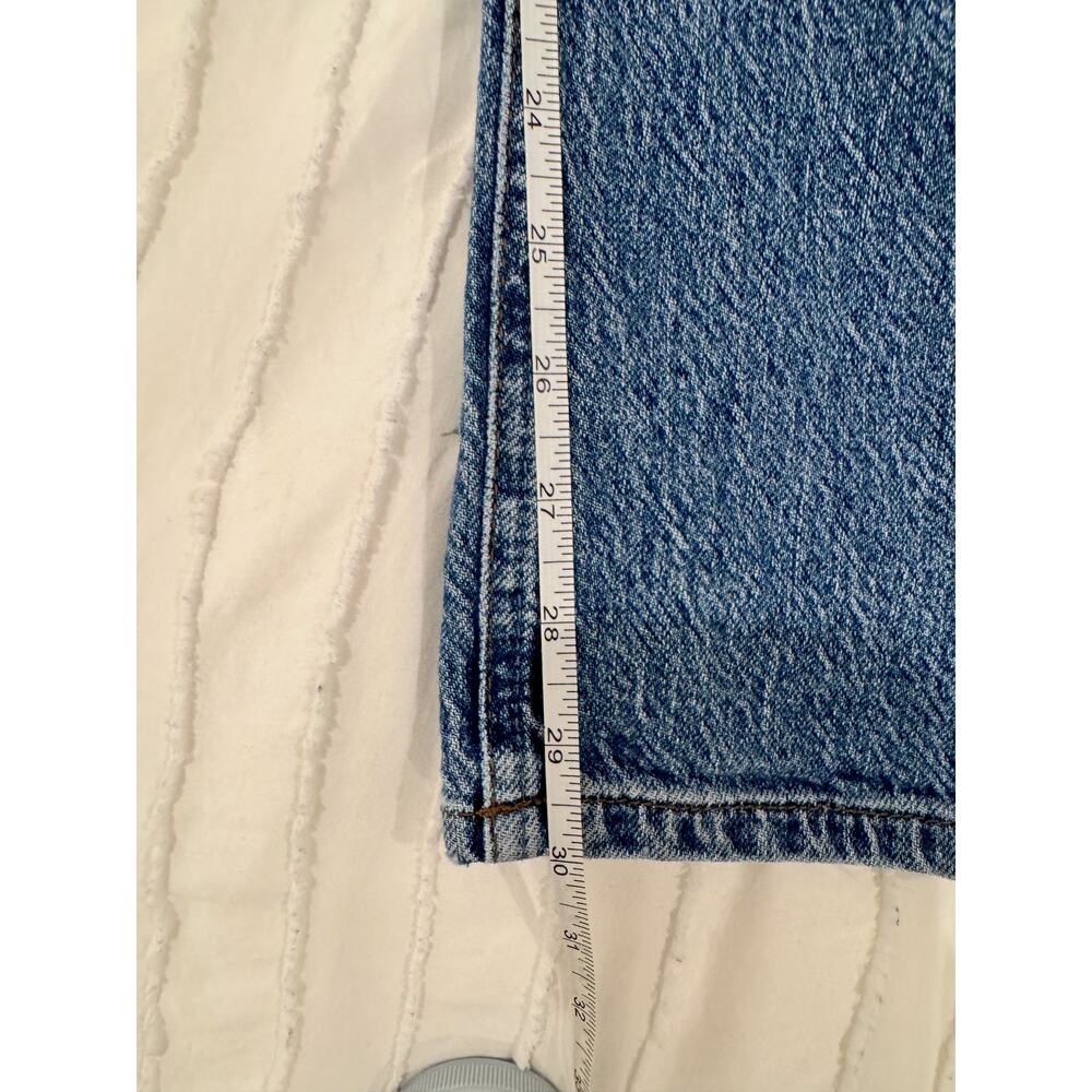 Reformation Lisa High Rise Straight Leg Jeans 24 Organic Cotton Sustainable Eco - Picture 12 of 15